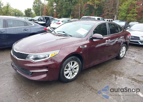 2016 Kia Optima Lx из США, поврежденный, VIN 5XXGT4L31GG027137